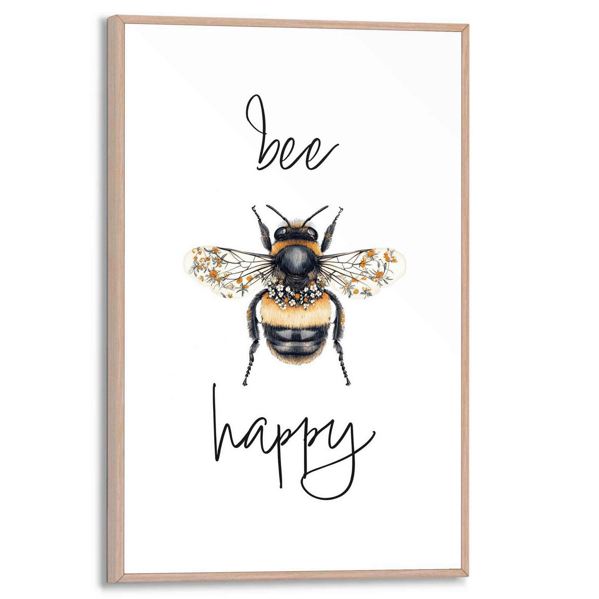 BILD 20/30 cm  - Gelb, Trend, Holzwerkstoff (20/30cm) - Reinders!