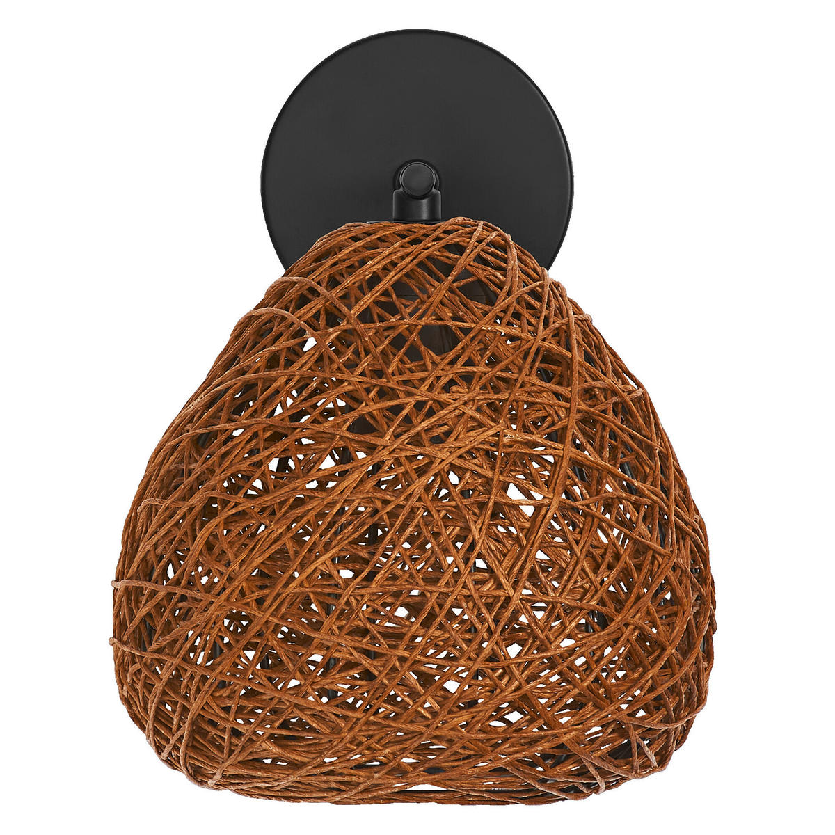 WANDLEUCHTE 16/18,6/21 cm   - Beige, Natur, Papier/Metall (16/18,6/21cm) - Ledvance