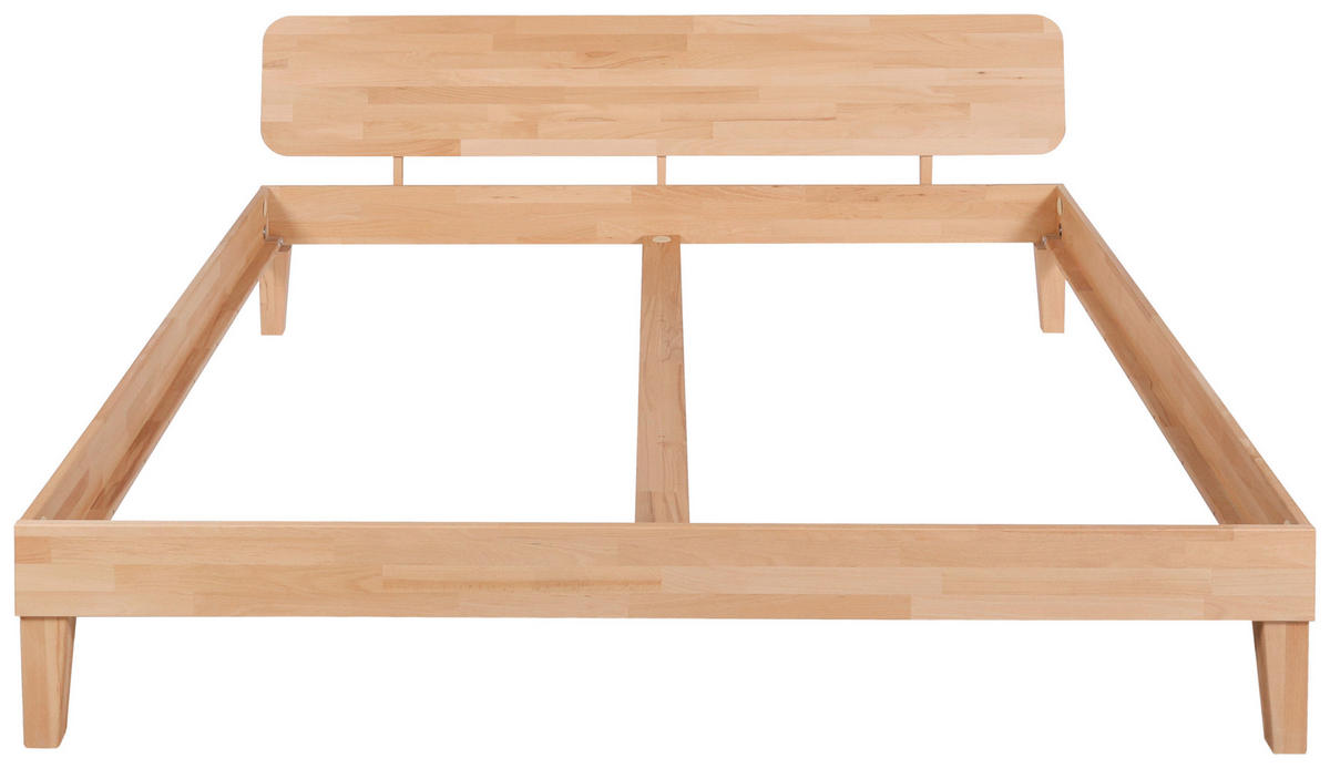 BETT 140/200 cm  in  - Buchefarben, MODERN, Holz (140/200cm) - MID.YOU