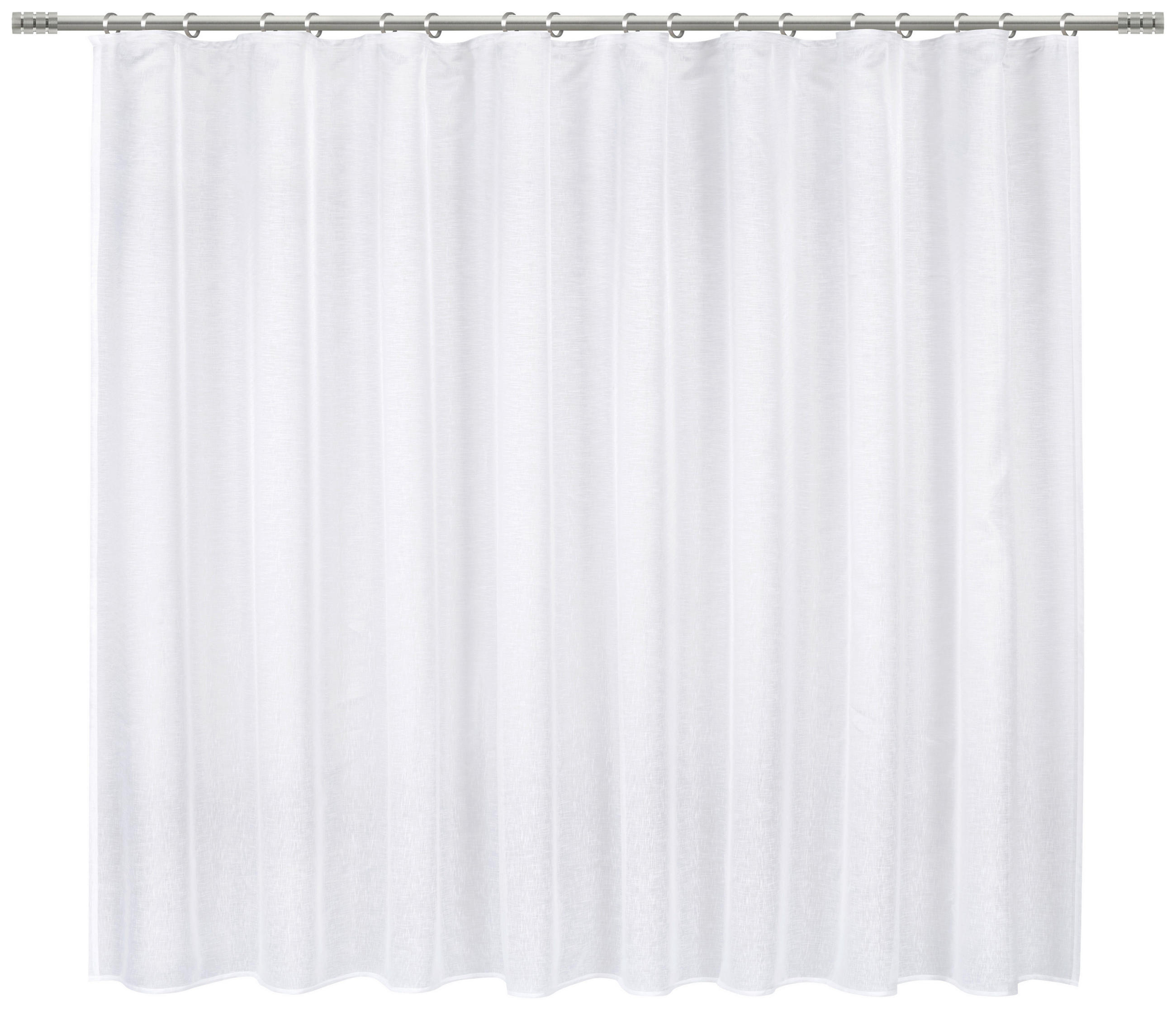 FERTIGSTORE  transparent   300/145 cm  - Weiß, Basics, Textil (300/145cm) - Esposa