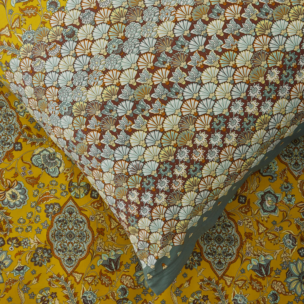 POSTELJINA 140/200 cm   - žuta, Konvencionalno, tekstil (140/200cm) - Bassetti
