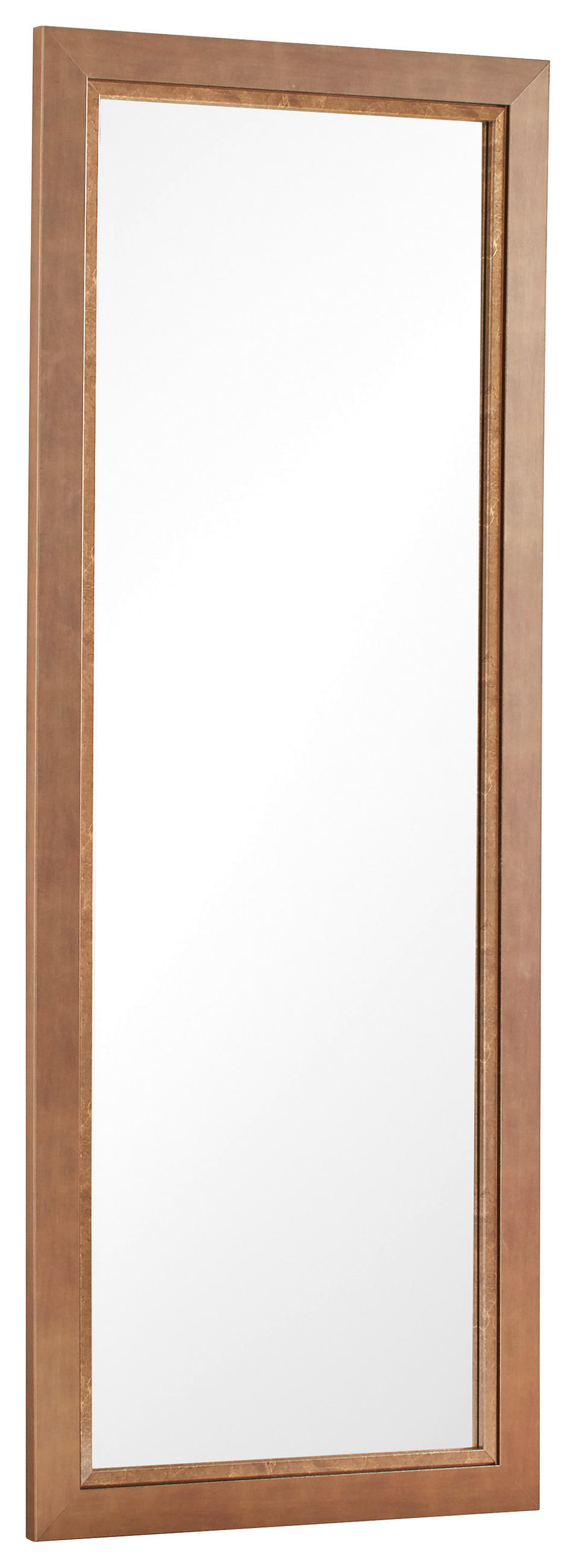 ZIDNO OGLEDALO  70/180/2 cm     - bakarna, Dizajnerski, staklo/pločasti materijal (70/180/2cm) - Xora