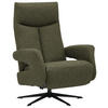 RELAXSESSEL in Textil Grün  - Schwarz/Grün, Design, Textil/Metall (74/105/82cm) - Welnova