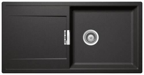 SPÜLE MONO D-100L-U / MOND100LUSTO  - Graphitfarben, Basics, Stein (100/51cm) - Schock
