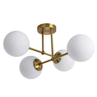 TAKLAMPA Roma 56/30 cm  - guldfärgad, Basics, metall (56/30cm)
