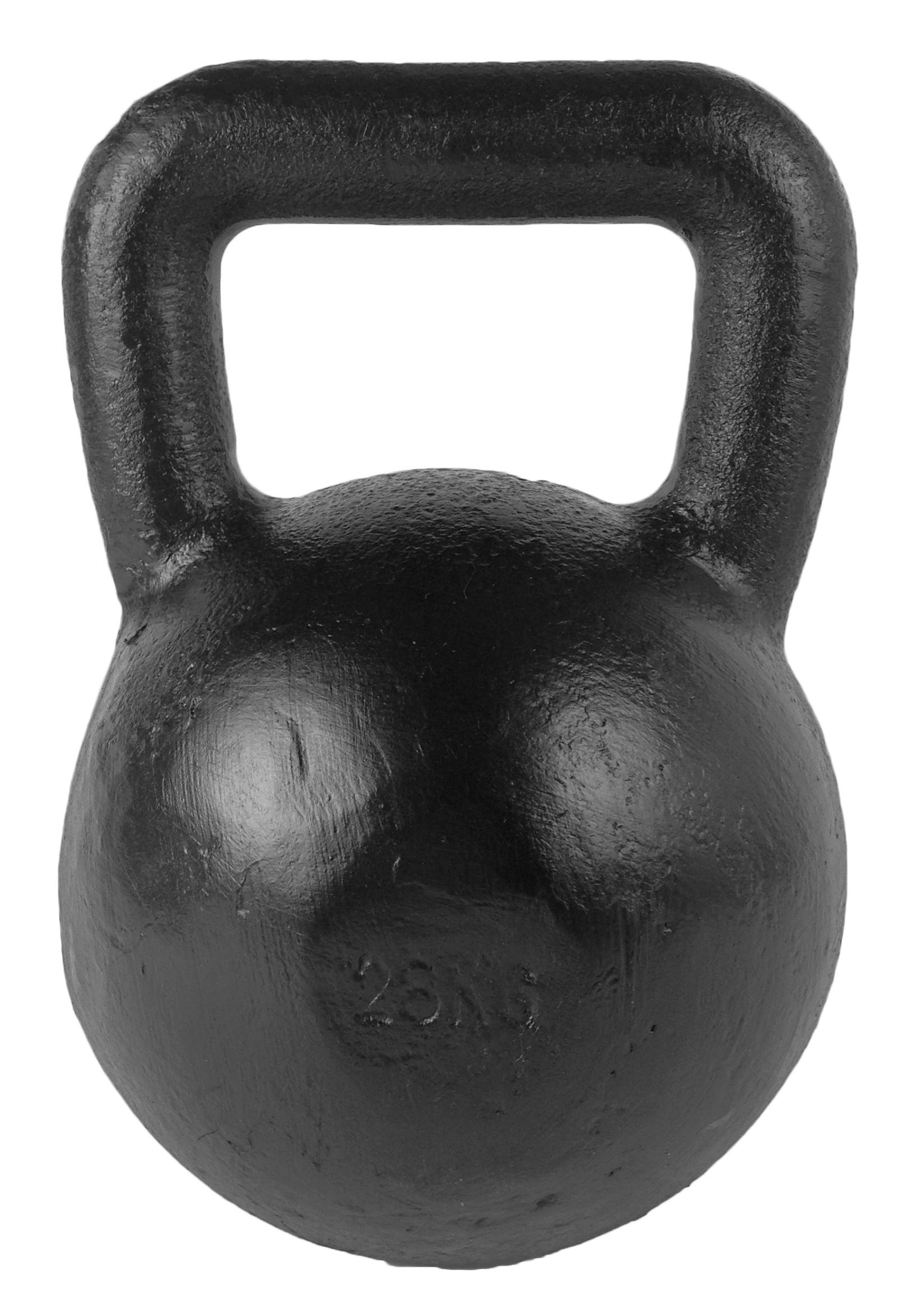 KUGELHANTEL  - Schwarz, KONVENTIONELL, Metall (30/18/30cm)