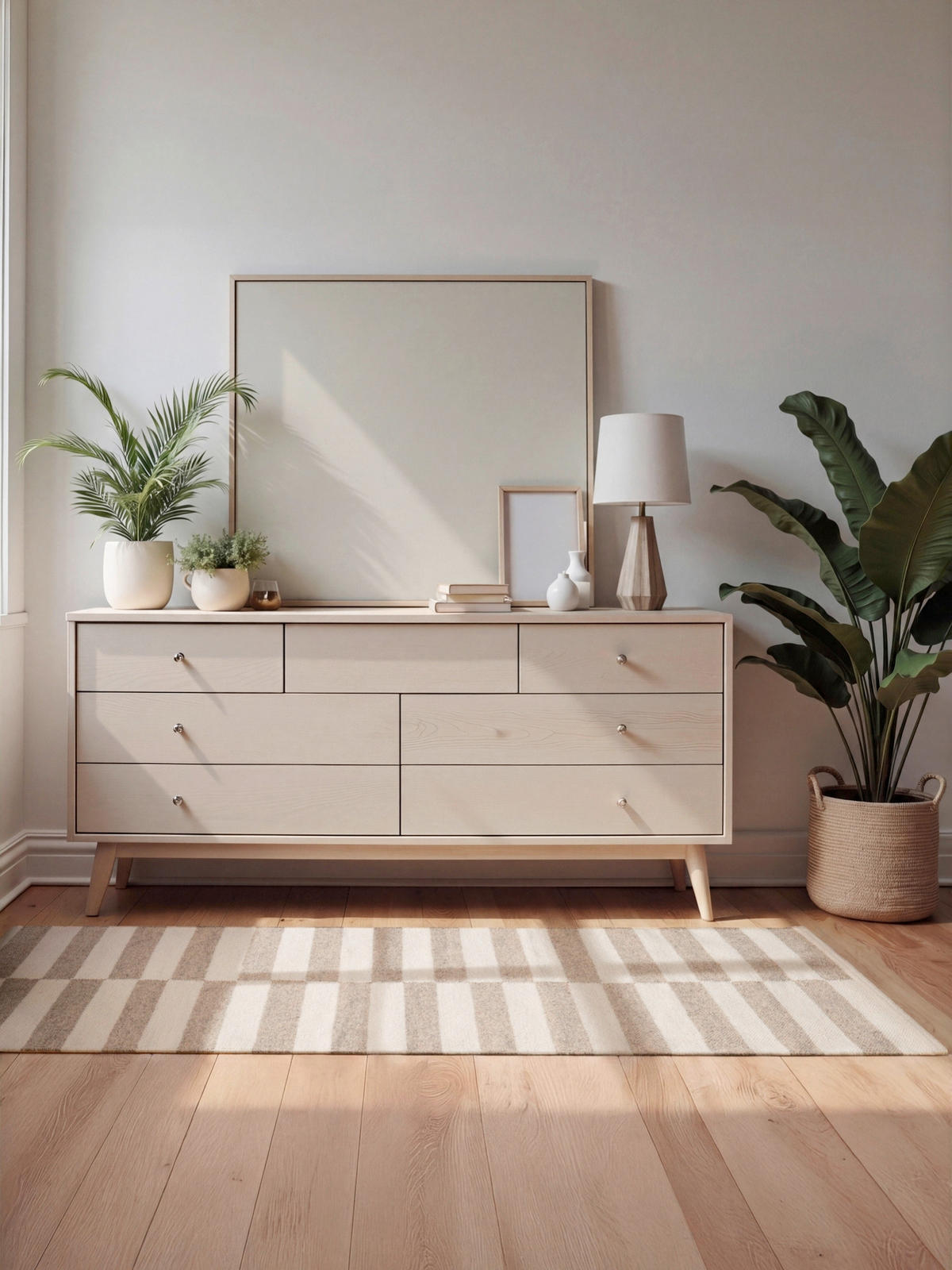 HANDWEBTEPPICH 80/150 cm Vika Weiß, Beige rechteckig  - Beige/Weiß, Basics, Textil (80/150cm) - Hanse Home