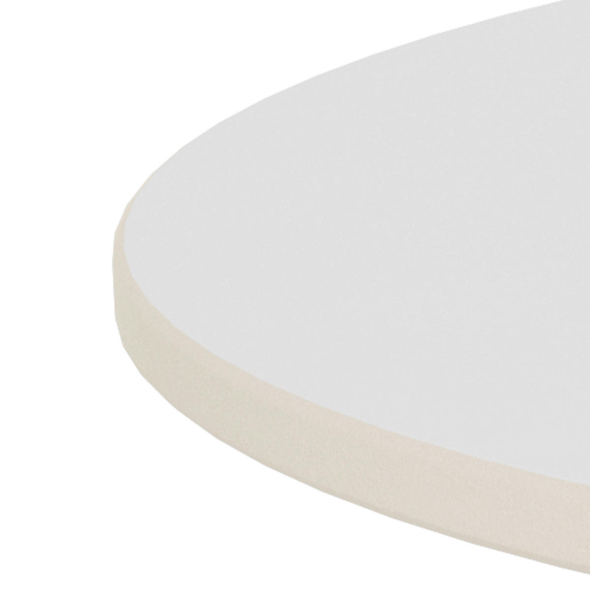 SOFFBORD i metall, keramik 70/70/39 cm  - vit/svart, Design, metall/keramik (70/70/39cm) - MID.YOU