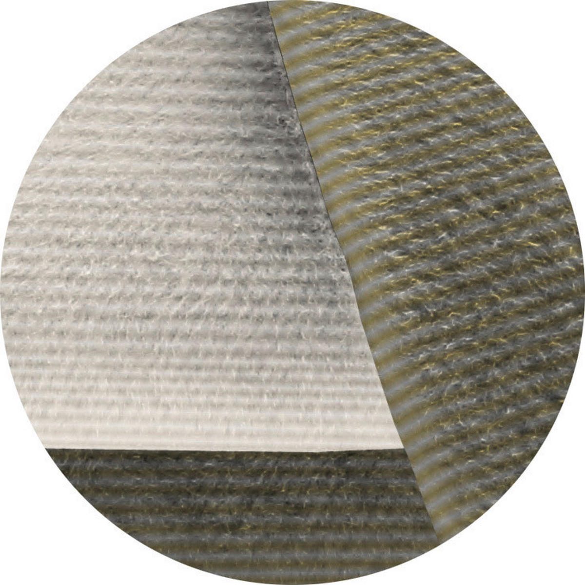 WOHNDECKE MELANGE DOUBLEFACE 150/200 cm  - Naturfarben/Olivgrün, Design, Textil (150/200cm) - Joop!