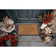 KOKOSMATTE 45/75 cm Mix Mats  - Hellbraun/Schwarz, Basics, Naturmaterialien/Kunststoff (45/75cm) - Esposa