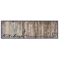 Küchenläufer in Braun/Taupe (r 50/150 cm Cook & Clean Taupe, Braun  - Taupe/Braun, Design, Kunststoff/Textil (50/150cm) - Hanse Home