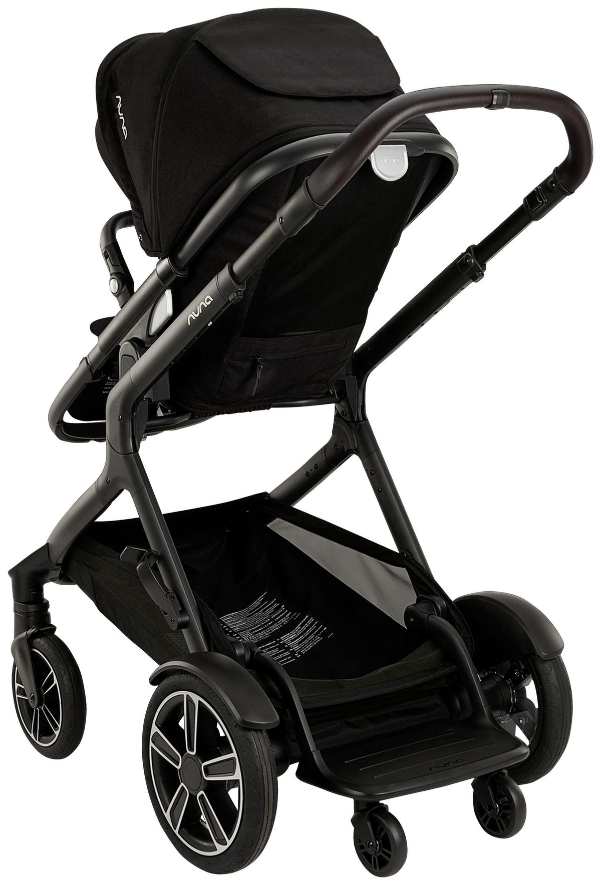 GESCHWISTERWAGEN Demi next  - Schwarz, Basics, Textil/Metall (63/123/83cm) - Nuna