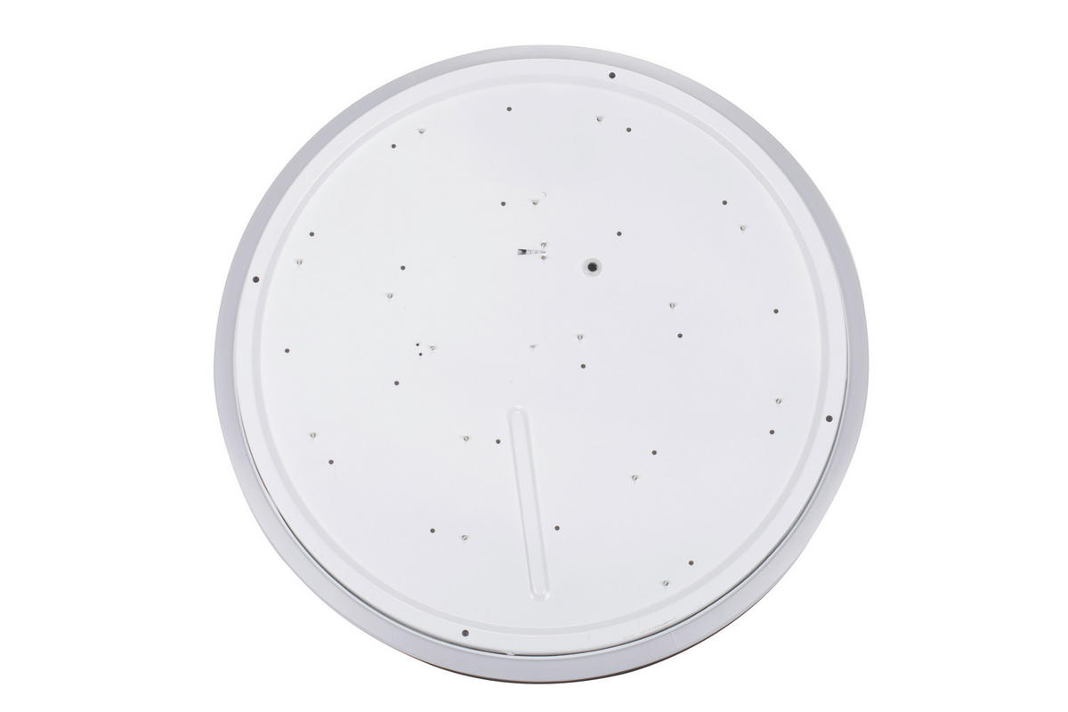 STROPNÍ LED SVÍTIDLO, 48/7 cm  - bílá/černá, Trend, kov/plast (48/7cm) - Novel