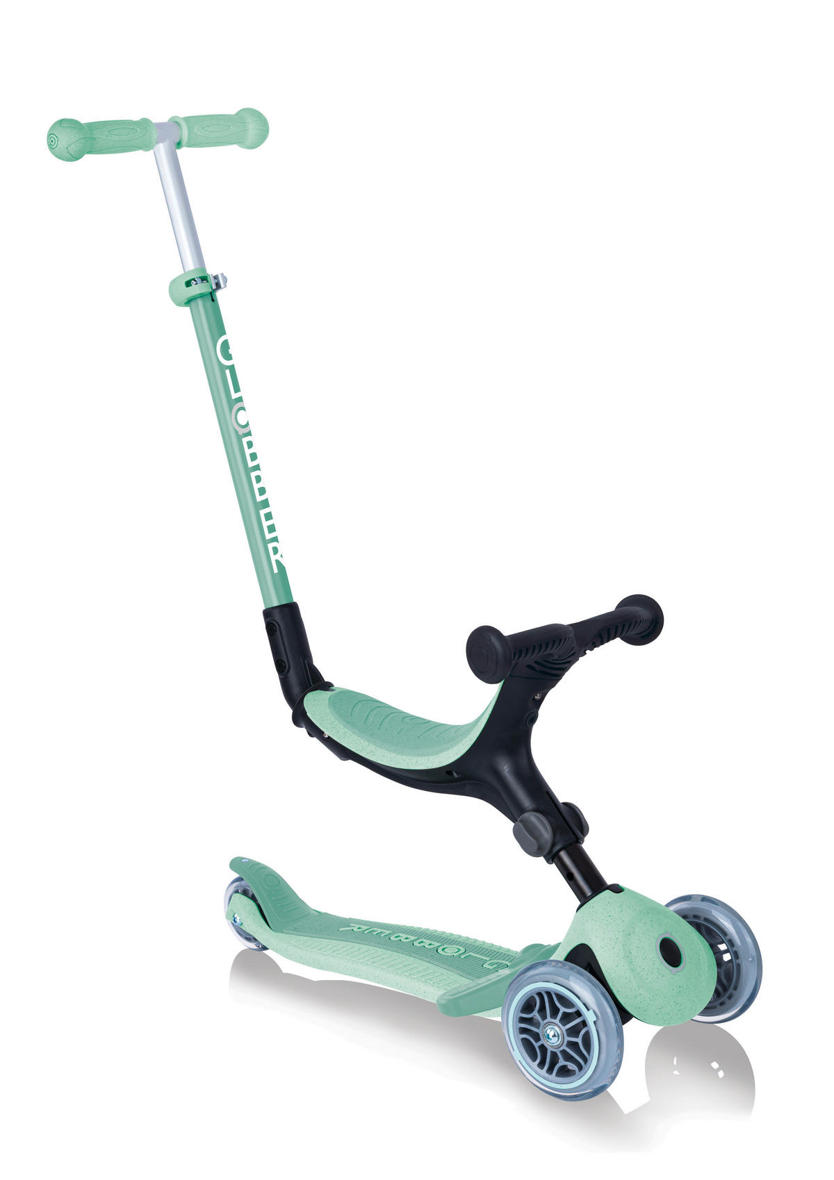 LAUFRAD GO-UP FOLDABLE PLUS ECO 3IN1  - Mintgrün, LIFESTYLE, Kunststoff (73/28/89cm) - GLOBBER