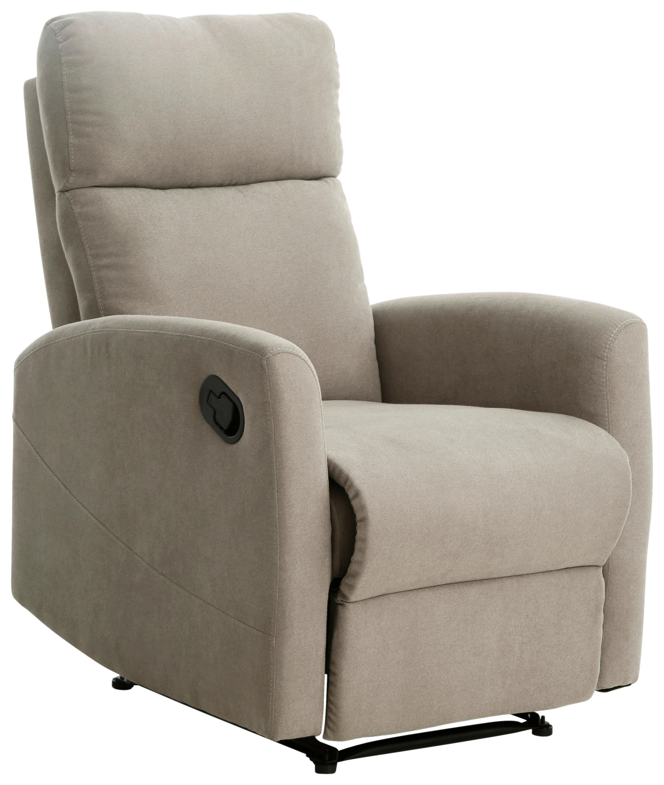 TV-FOTEL - fekete/szürke, Konventionell, műanyag/textil (66/98/66cm) - MID.YOU