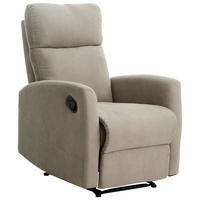 TV FOTELJA tekstil  siva   - siva/crna, Konvencionalno, tekstil/metal (66/98/66cm) - MID.YOU