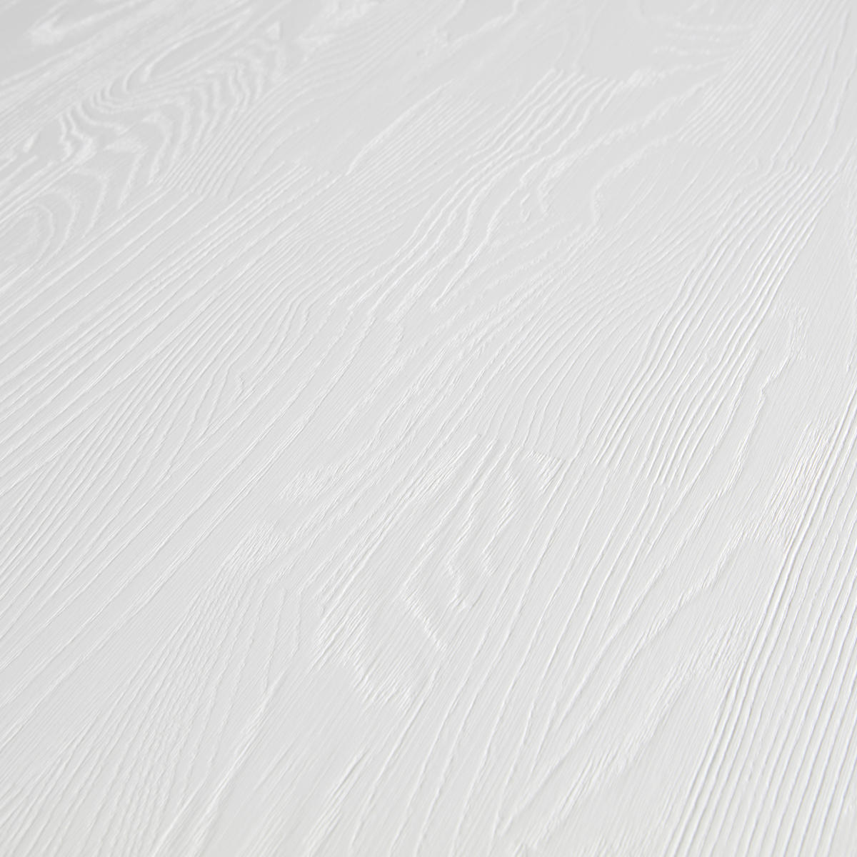 TISCHPLATTE Esche Hartholz Weiß  - Weiß, MODERN, Holz (220/80/3cm) - Livetastic