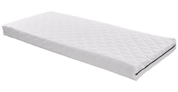 Komfortschaummatratze Base 90x200cm H2 - Weiß, MODERN, Textil (200/90cm) - Primatex