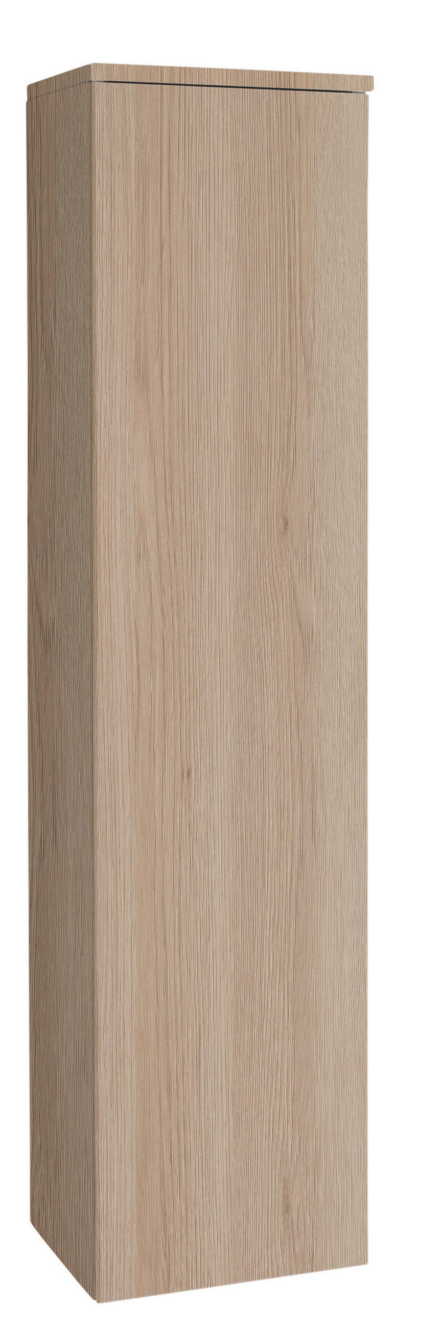 MIDISCHRANK 30/129/30 cm  - Eichefarben, Design, Glas/Holzwerkstoff (30/129/30cm) - Dieter Knoll