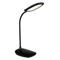 STOLNÍ LED LAMPA, dotykový stmívač, 28/13,6/40 cm - černá, Konvenční, plast (28/13,6/40cm) - Globo