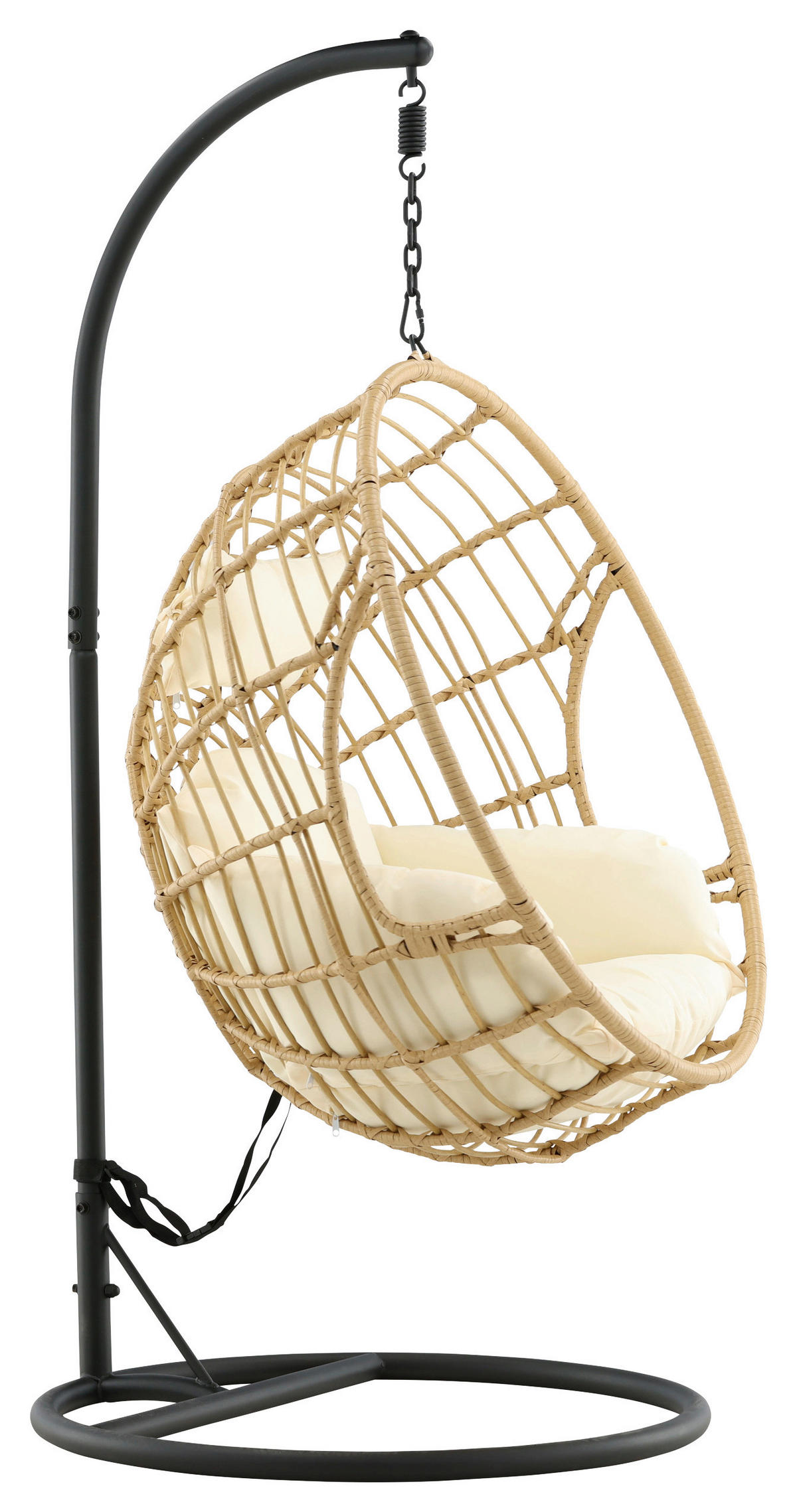 HÄNGESESSEL 105/186/160 cm  - KONVENTIONELL, Holz (105/186/160cm) - Gardenson