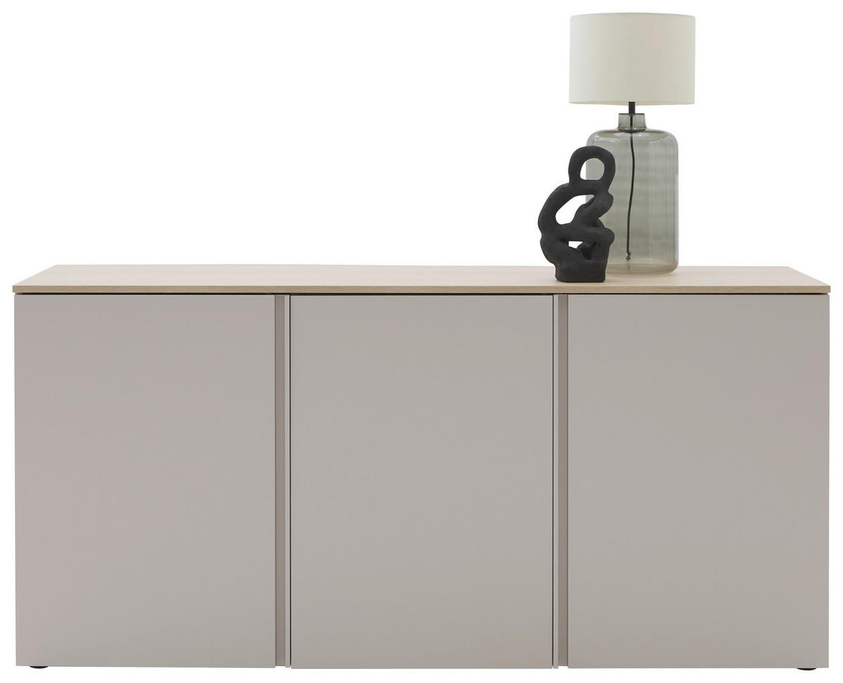 SIDEBOARD  in 181,7/89/43 cm  - Kaschmir/Eichefarben, Design, Holzwerkstoff/Kunststoff (181,7/89/43cm) - Voleo