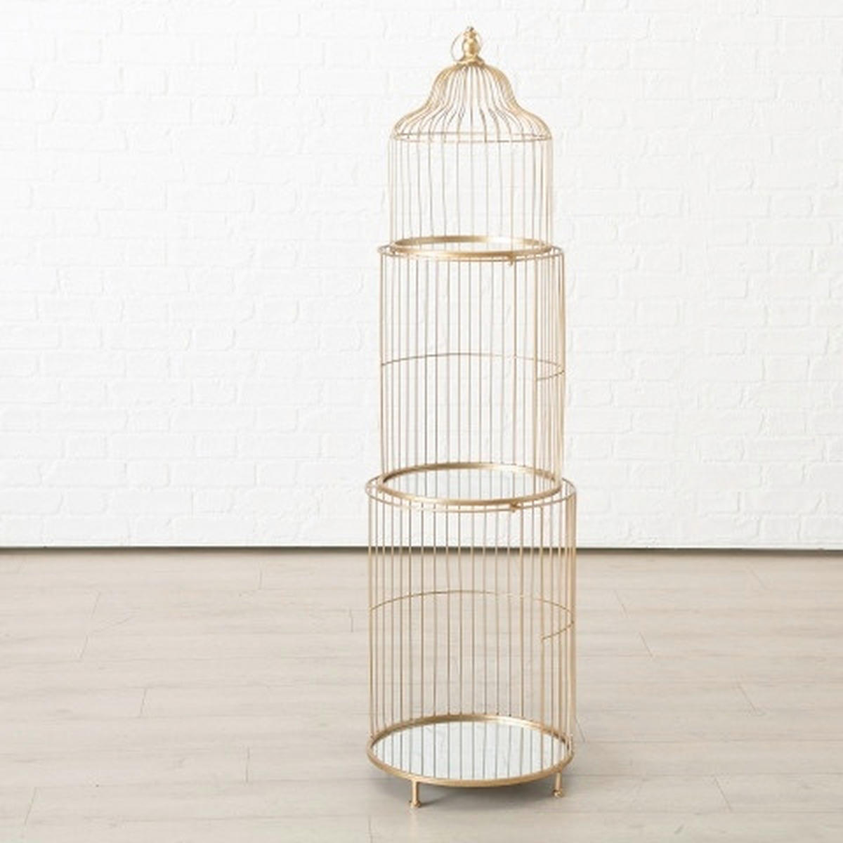 REGAL zlate barve  - zlate barve, Basics, kovina (40/40/141cm)