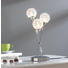 BORDSLAMPA - kromfärg, Lifestyle, metall/glas (35cm)