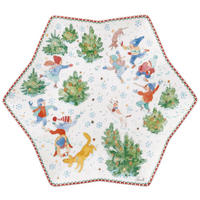 SCHALE Sammelkollektion 25 - Weihnachtsspiele  - Multicolor, Basics, Keramik (33,6/3,3cm) - Hutschenreuther