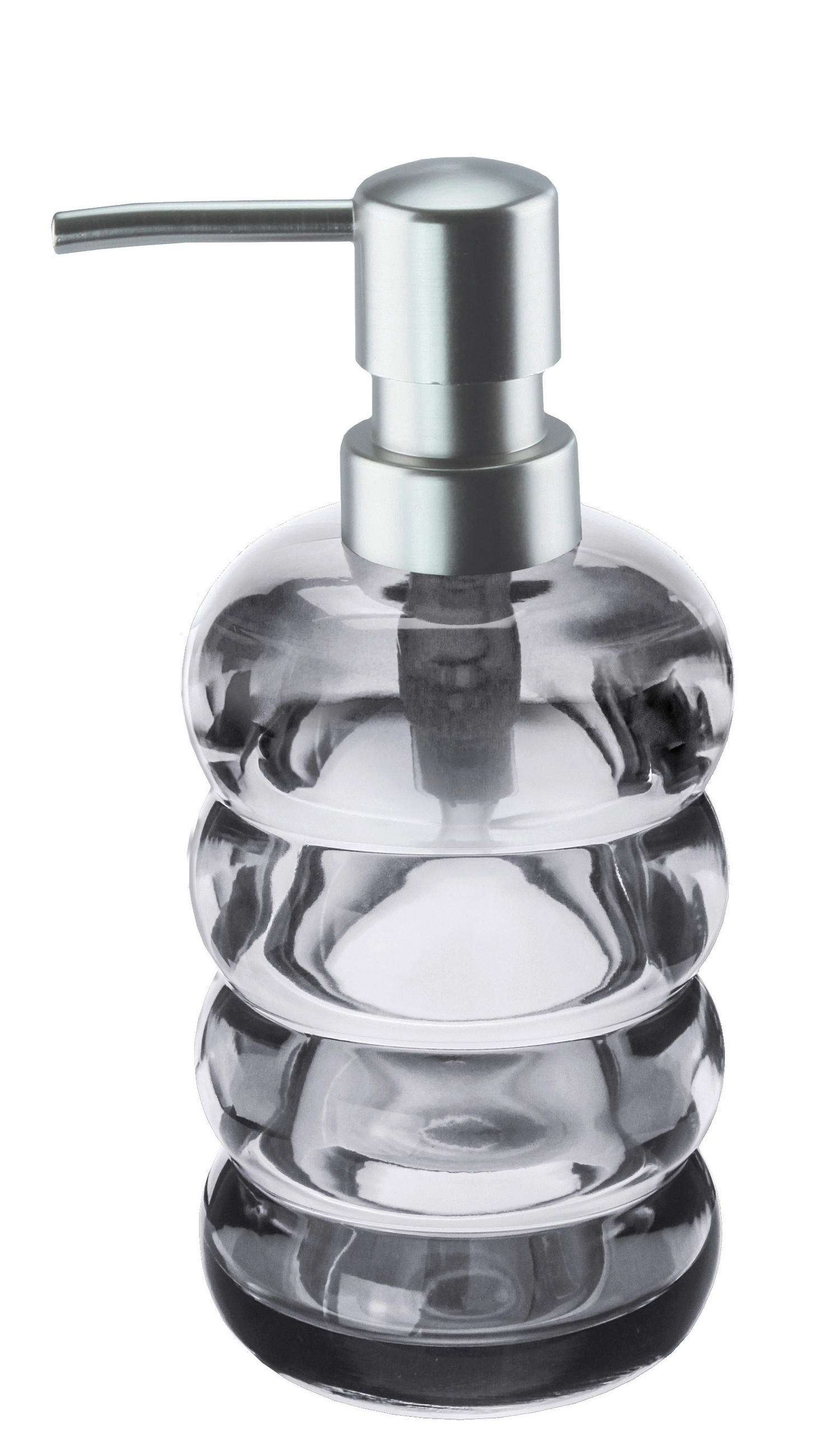 SZAPPANADAGOLÓ üveg  - szürke, Basics, üveg (7,6/17,8cm) - Kleine Wolke