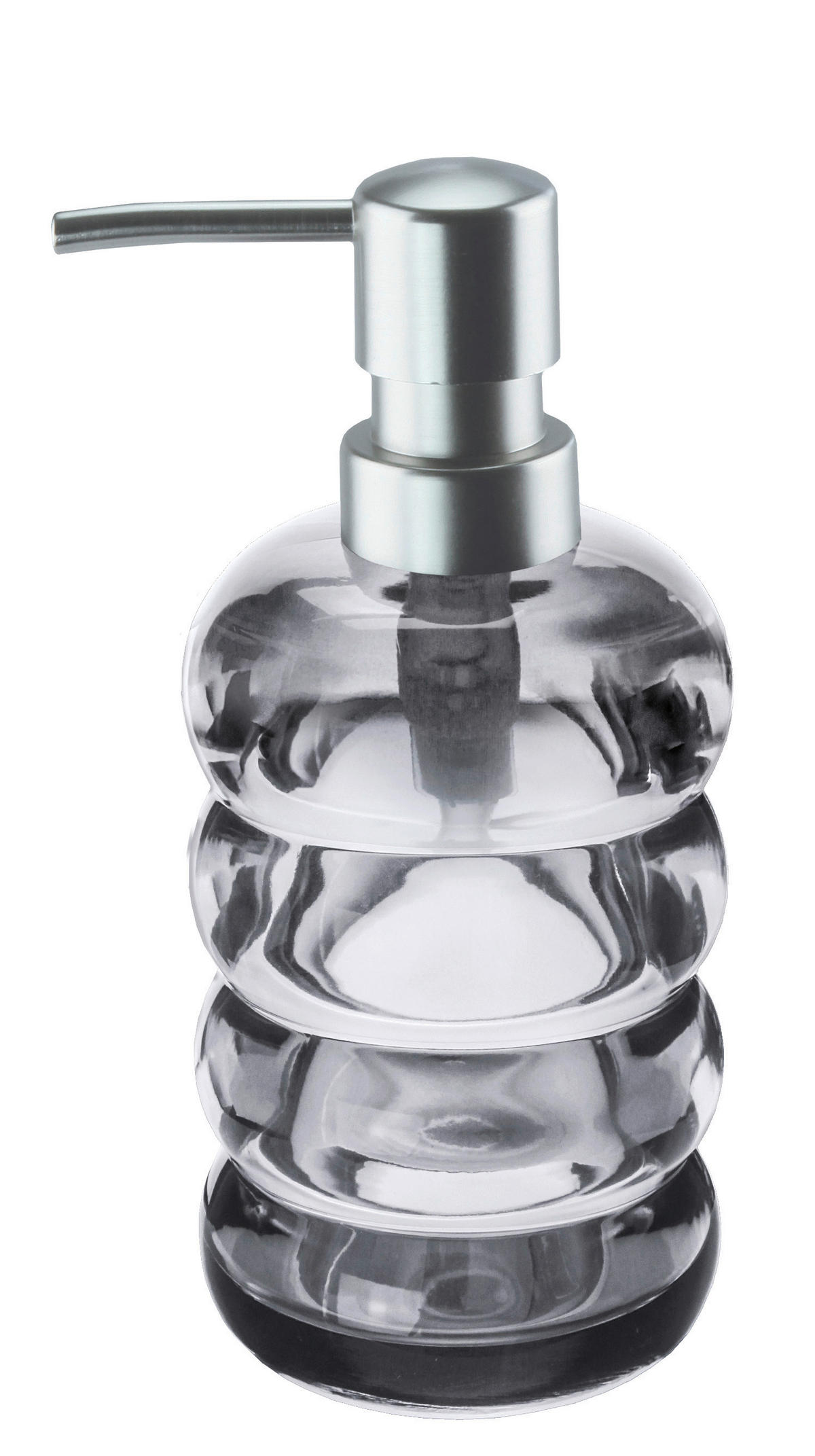 SZAPPANADAGOLÓ üveg  - szürke, Basics, üveg (7,6/17,8cm) - Kleine Wolke