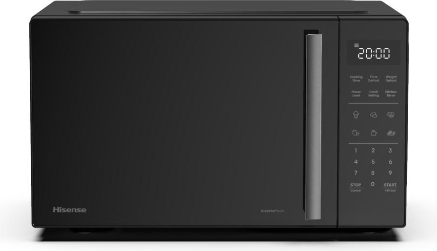 MIKROWELLE H23MOBS4HI  - Schwarz, MODERN, Metall (46,9/28/37,9cm) - Hisense
