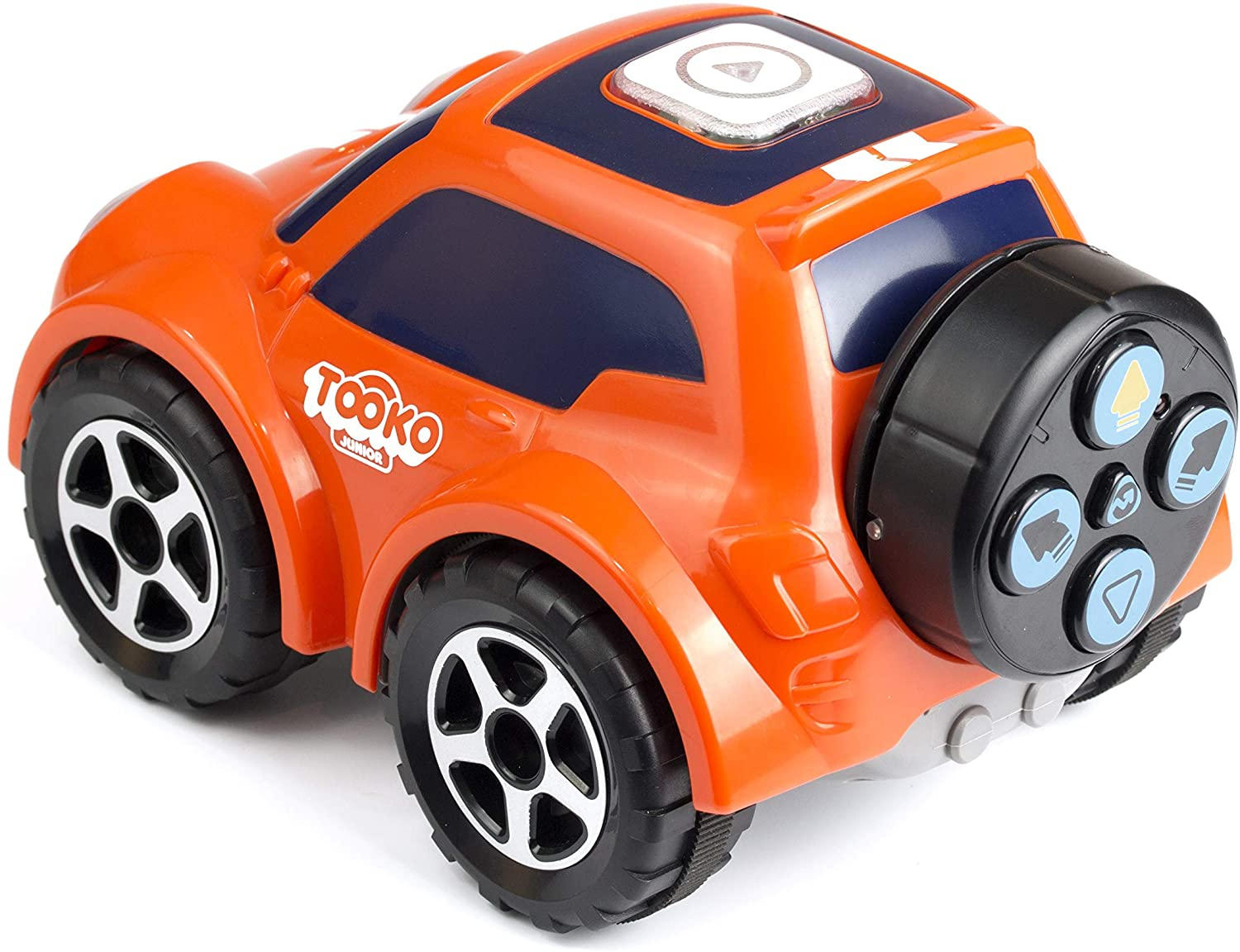 SPIELZEUGAUTO - Schwarz/Orange, Basics, Kunststoff (19/13/12,5cm)