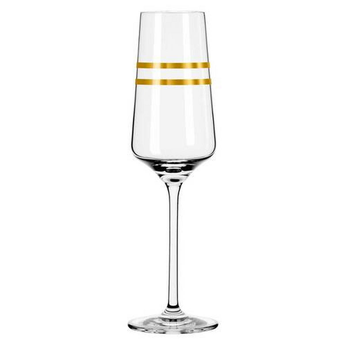 CHAMPAGNERGLAS Celebration Deluxe 230 ml 2-teilig  - Goldfarben, Glas (0,23cm) - Ritzenhoff