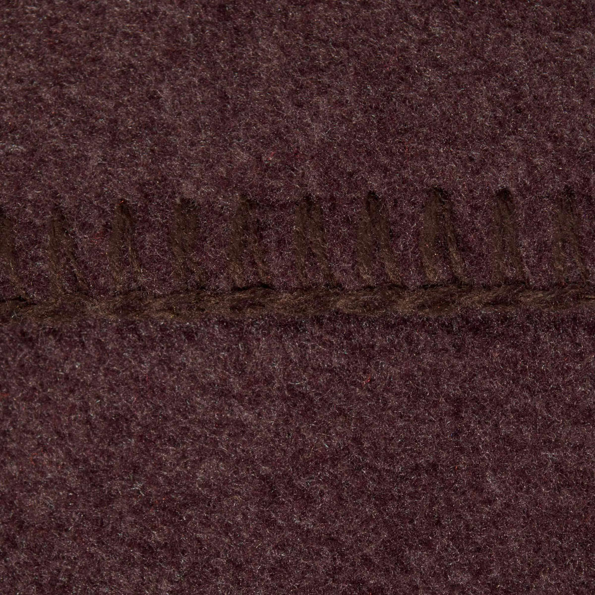 KISSENHÜLLE Soft-Fleece 50/50 cm  - Dunkelbraun, Basics, Textil (50/50cm) - Zoeppritz