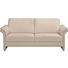 SITZGARNITUR Mikrofaser Beige - Beige/Schwarz, KONVENTIONELL, Kunststoff/Textil (192/85/89cm) - Pure Home Comfort