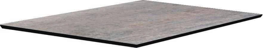 EINLEGEPLATTE Kunststoff Grau  - Grau, Design, Kunststoff (50/100/1,3cm) - Stern