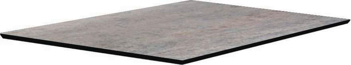 EINLEGEPLATTE Kunststoff Grau  - Grau, Design, Kunststoff (50/100/1,3cm) - Stern
