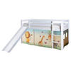 SPIELBETT Kiefer massiv 90/200 cm Multicolor, Weiß  - Multicolor/Weiß, Natur, Holz (90/200cm) - MID.YOU