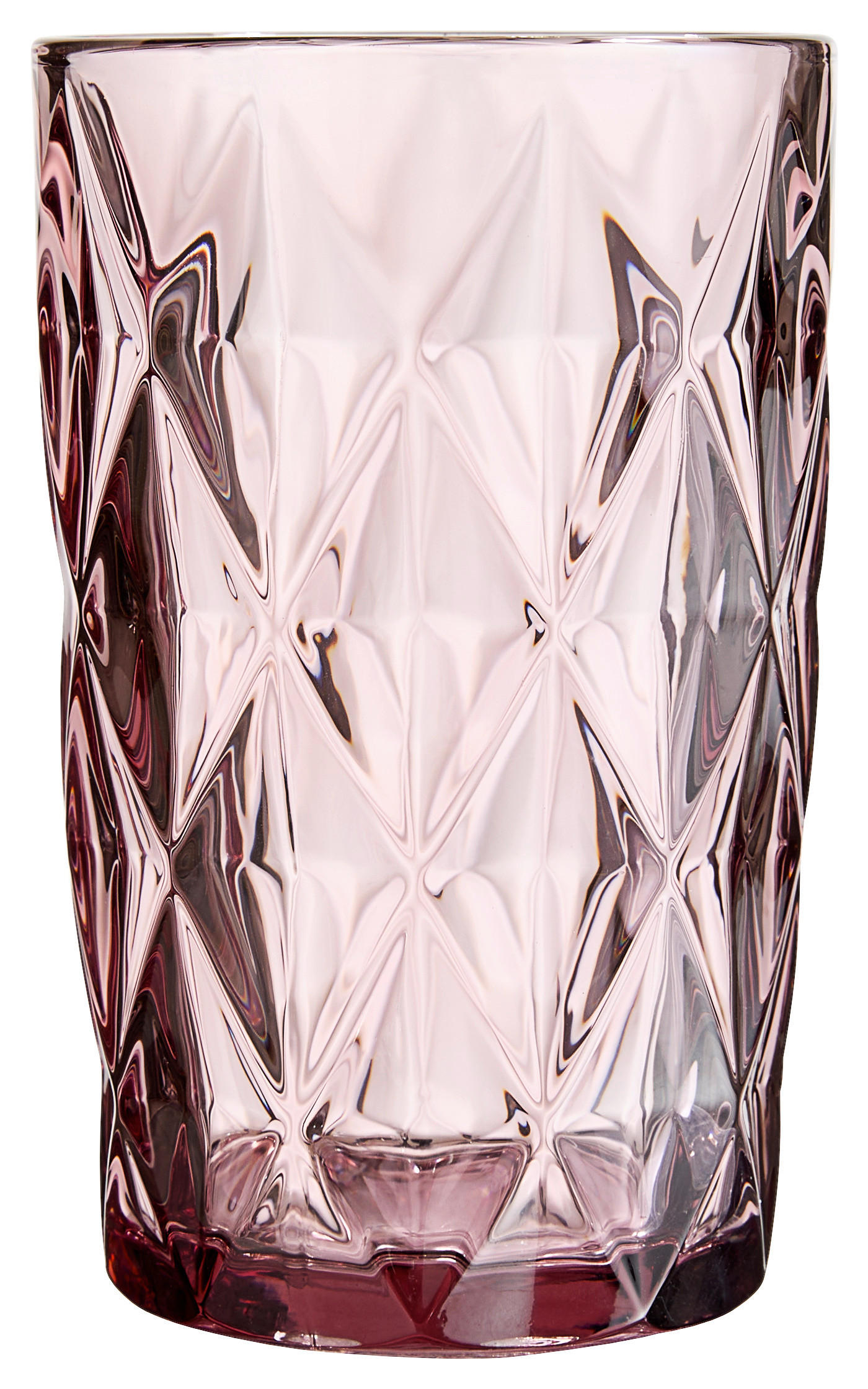 DRICKSGLAS 360 ml  - rosa, Basics, glas (8/12,7cm) - Novel