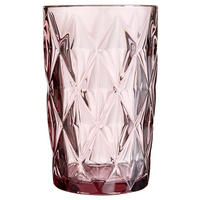 DRICKSGLAS 360 ml  - rosa, Basics, glas (8/12,7cm) - Novel