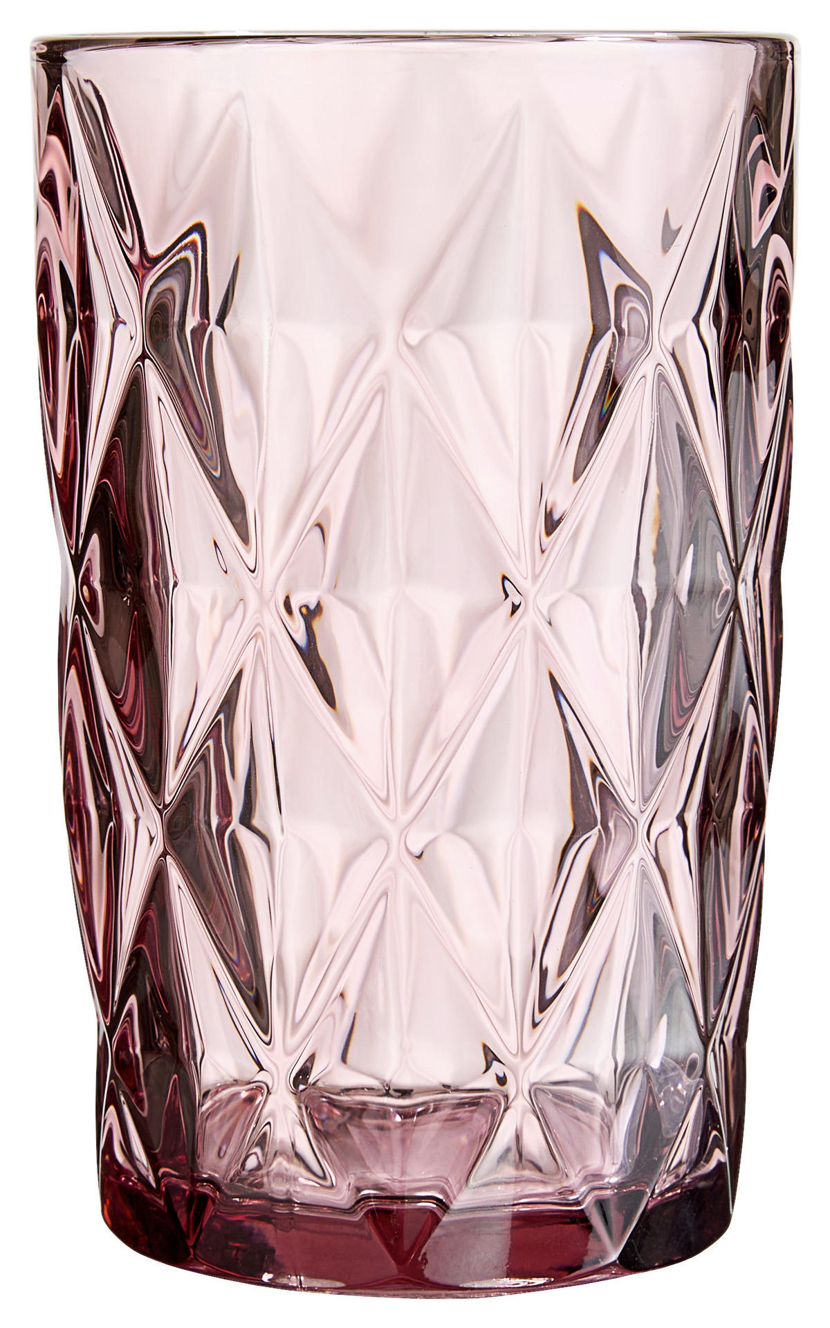 DRICKSGLAS 360 ml  - rosa, Basics, glas (8/12,7cm) - Novel