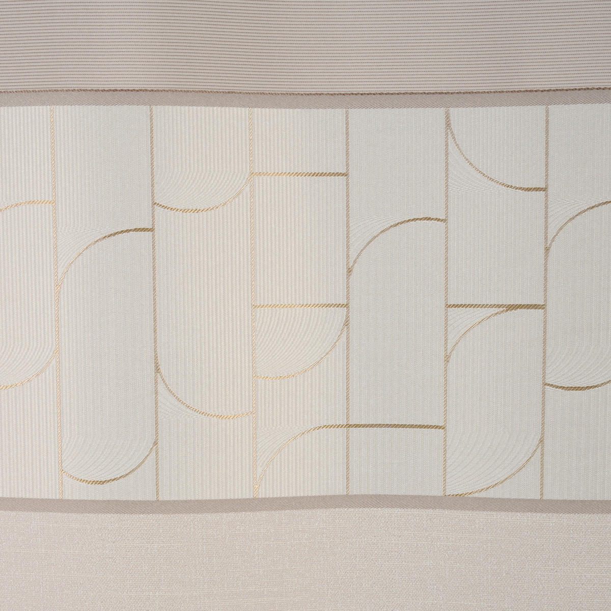 DEKOSTOFF per lfm blickdicht  - Beige, KONVENTIONELL, Kunststoff (160cm) - Esposa