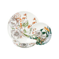 JEDÁLENSKÝ SERVIS kostný porcelán (bone china) keramika  - Basics, keramika - Maxwell & Williams
