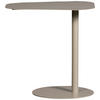 BEISTELLTISCH 50/38/50 cm Lia Hellgrau Freiform  - Hellgrau, Design, Metall (50/38/50cm) - Livetastic
