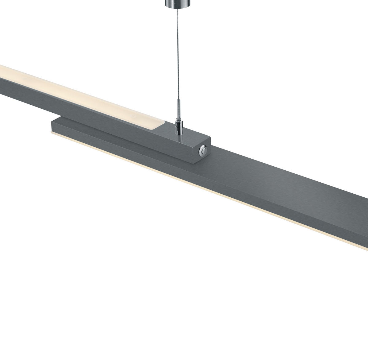 LED-HÄNGELEUCHTE 158/6/150 cm  - Anthrazit, Design, Metall (158/6/150cm) - Hell