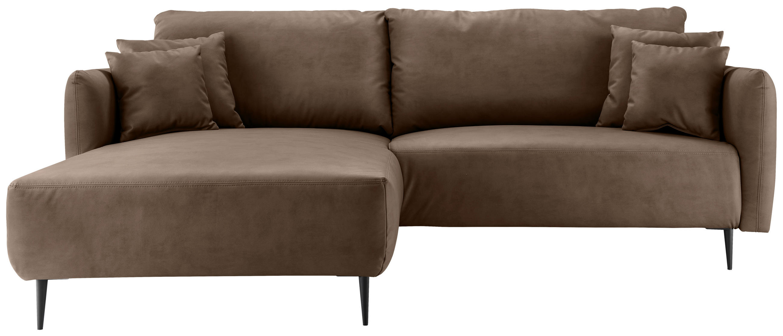 Livetastic ROHOVÁ SEDACIA SÚPRAVA, textil, hnedá