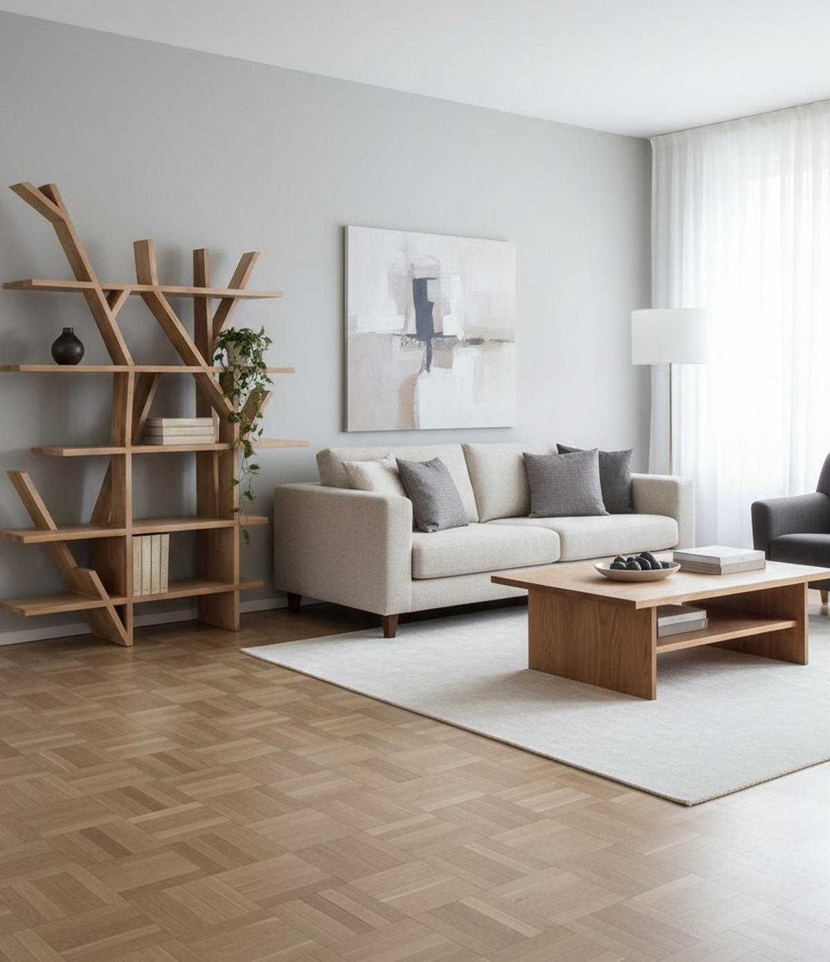 REGAL Mangoholz vollmassiv Naturfarben  - Naturfarben, Design, Holz (138/189/35cm) - Livetastic