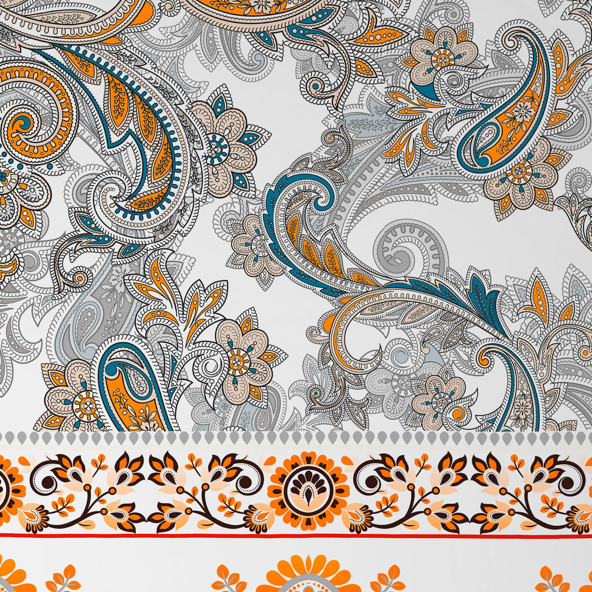 OBOUSTRANNÉ POVLEČENÍ, satén, vícebarevná, 140/200 cm - vícebarevná, Trend, textil (140/200cm) - Esposa