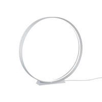 LED-STEHLEUCHTE 75/76 cm    - Silberfarben/Weiß, Design, Metall (75/76cm) - Musterring